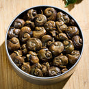 Poached and Tenderized Escargot, Basil Fed