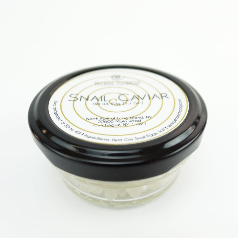 Peconic Escargot Caviar